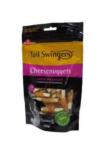 Tail Swingers CHEESENUGGETS WITH CHICKEN (100γρ)